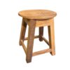 Sitzhocker - Schemel aus Sheeshamholz
