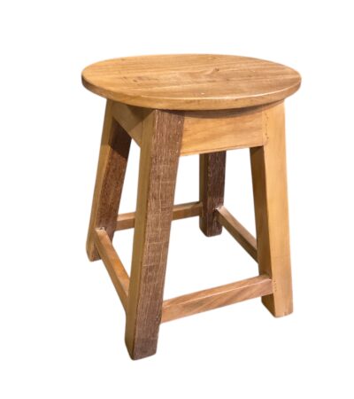 Sitzhocker - Schemel aus Sheeshamholz