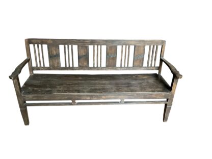 Teakholz Gartenbank Dunkel