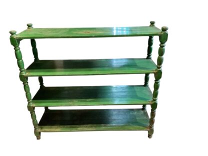 Grünes Holzregal – Bild 2
