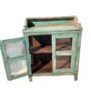 Türkis-Grüne Vitrine mit Patina – Bild 2