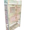 Indisches Kästchen aus Vollholz - Grün mit Rosé-Pastell-Touch – Bild 2