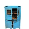 Indisches Blaues Kästchen – Vintage, Shabby Chic, Vollholz – Bild 3