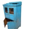 Indisches Blaues Kästchen – Vintage, Shabby Chic, Vollholz – Bild 2