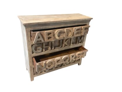 Kinder Kommode "ABC" – 4 Schubladen – Bild 3