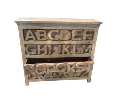 Kinder Kommode "ABC" – 4 Schubladen – Bild 2