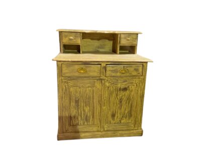 Vintage-Kommode im Shabby-Chic-Look in Gelb – Bild 5