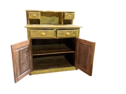 Vintage-Kommode im Shabby-Chic-Look in Gelb – Bild 3