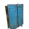 Eisen Schrank, blau