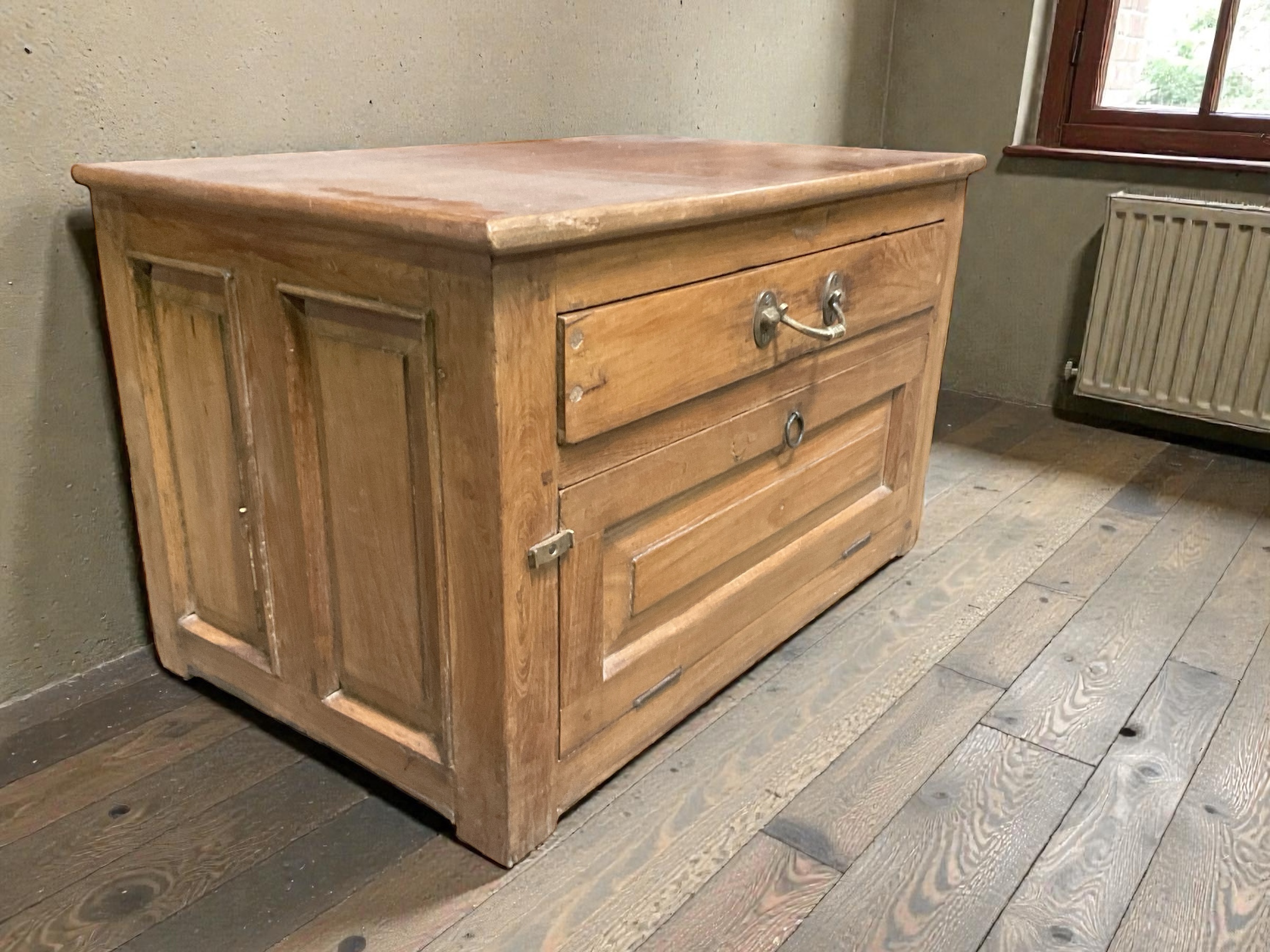 Vollholz Kästchen mit Klappe & Lade – Bild 3