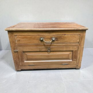 Vollholz Kästchen mit Klappe & Lade