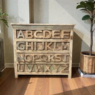 Kinder Kommode "ABC" – 4 Schubladen