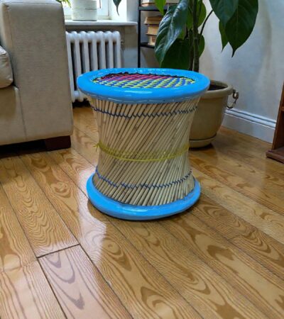 Bambus Sitzhocker Bunt