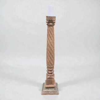 Kerzenständer handgeschnitzt aus Indien