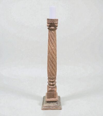 Kerzenständer handgeschnitzt aus Indien