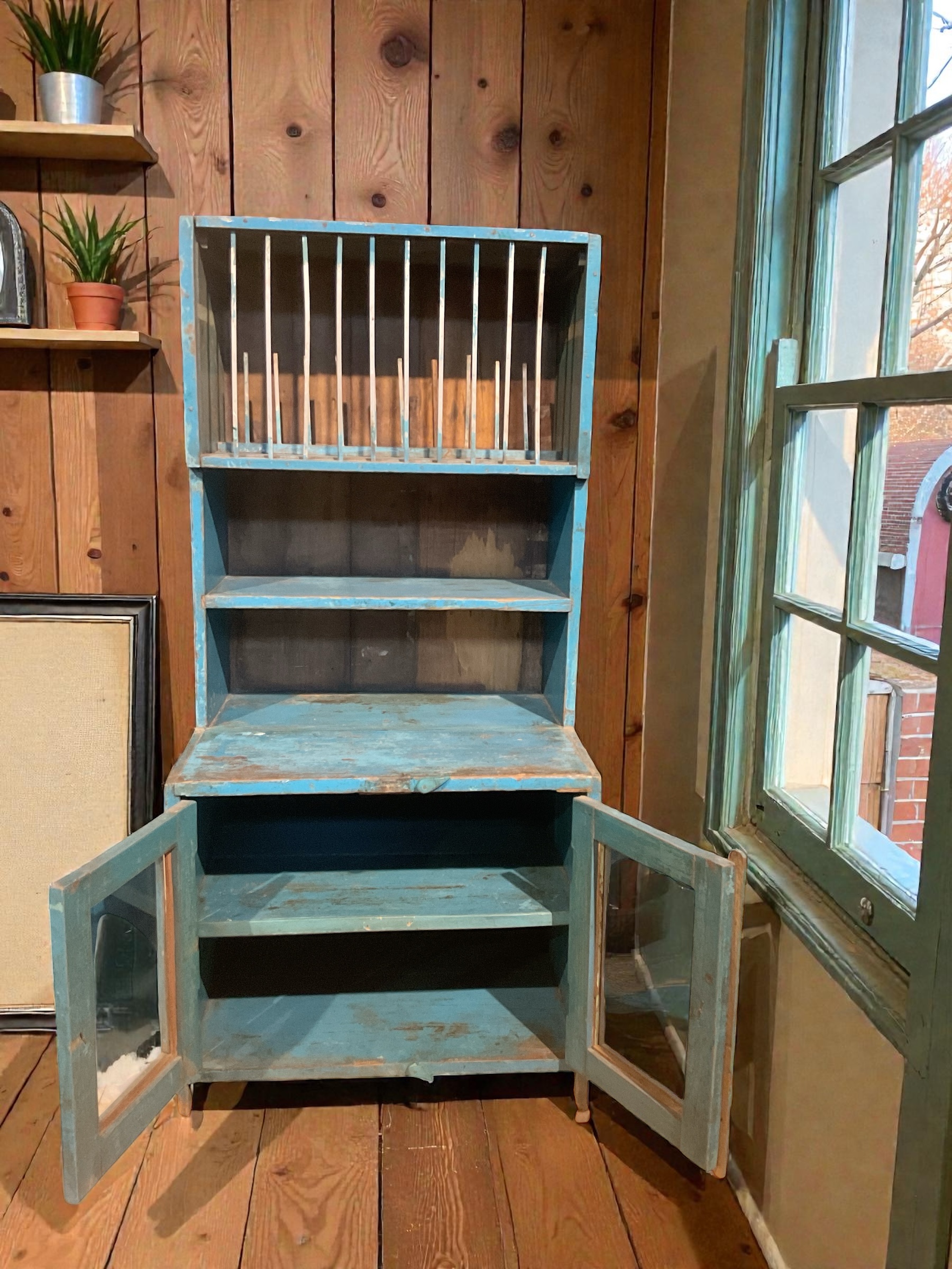 Küchenschrank aus Holz - klein - Image 4