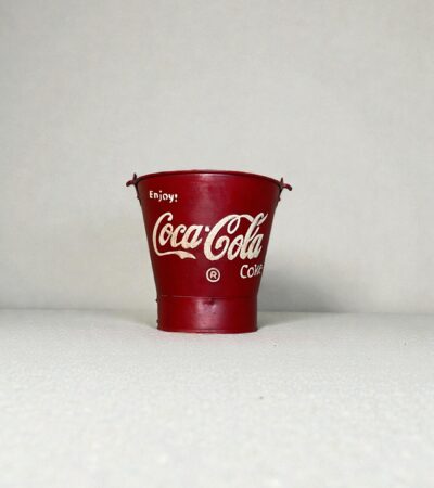 Vintage Coca Cola Kübel/Eimer, Medium