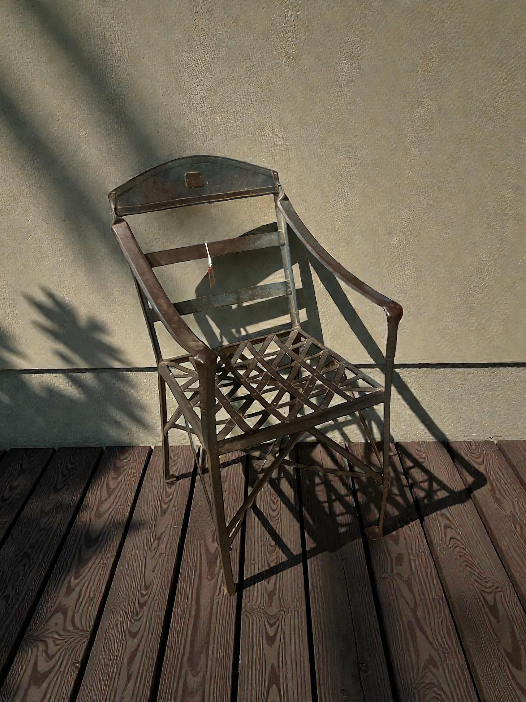 Iron Chair, Vintage - Image 6