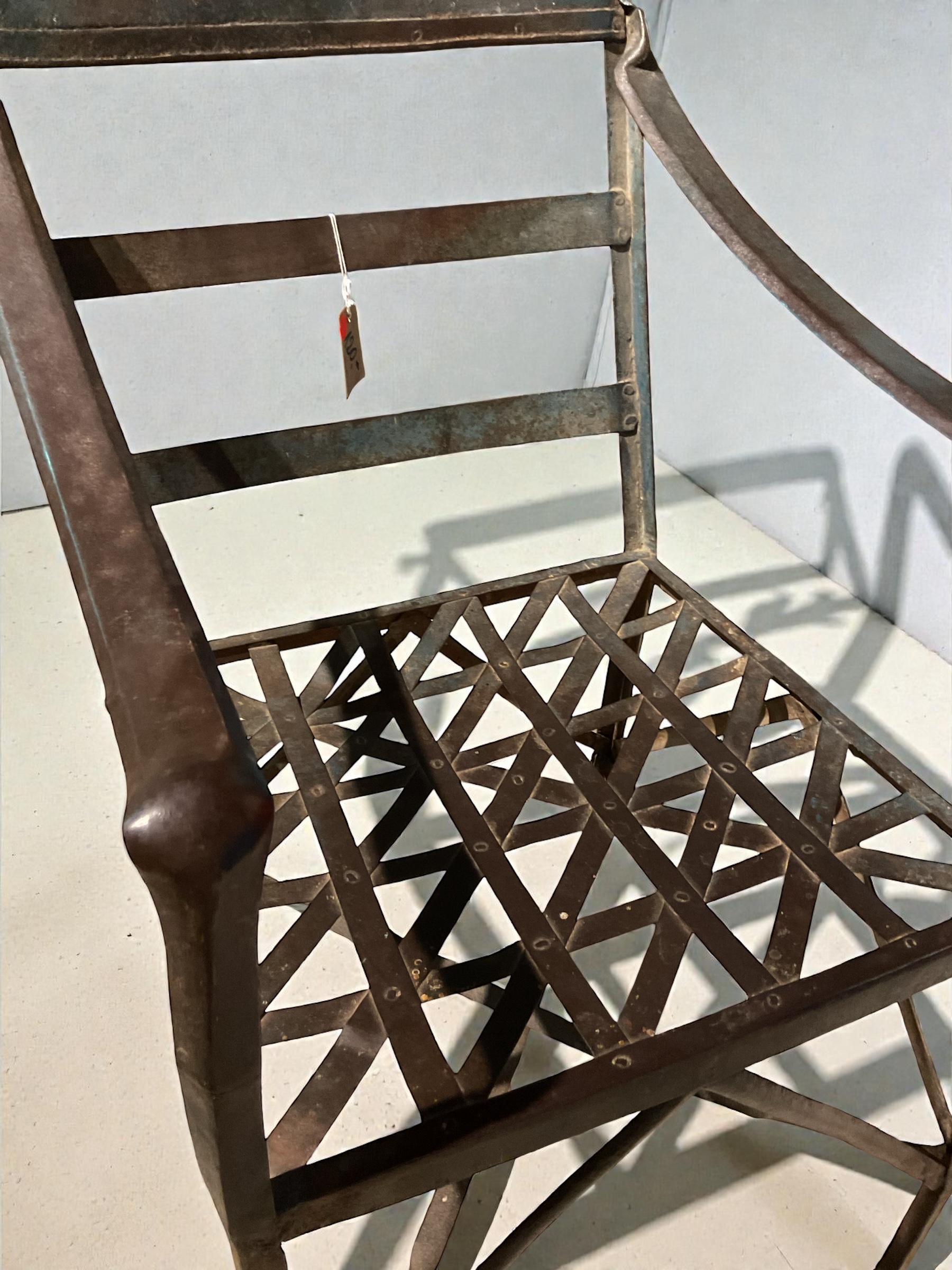 Iron Chair, Vintage - Image 4