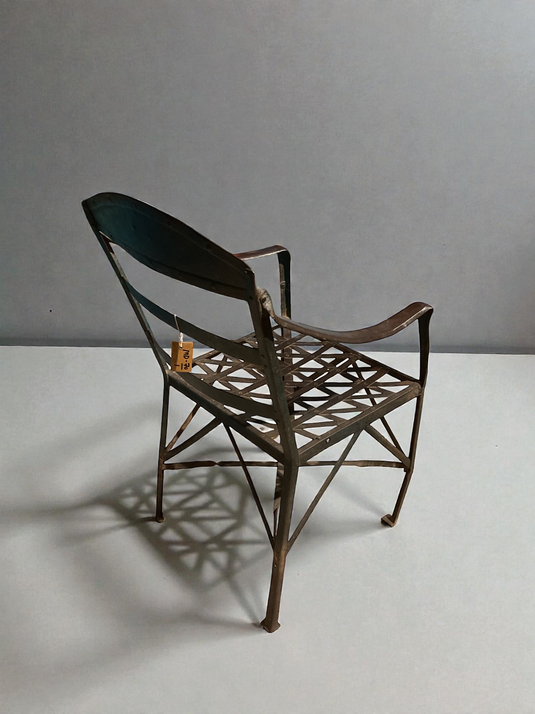 Iron Chair, Vintage - Image 2