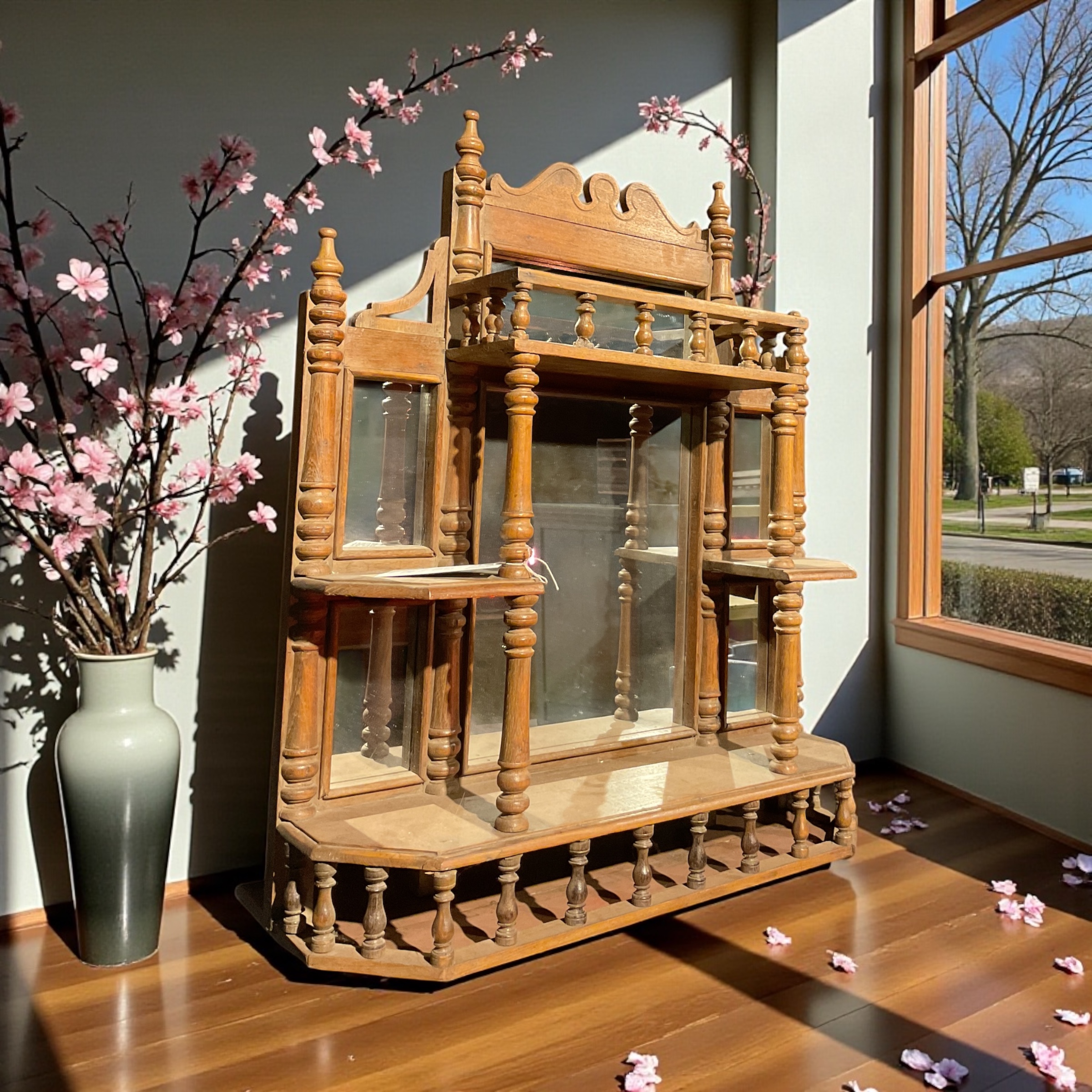 Verspiegelte Kleine Etagere im Indischen Stil - Image 3