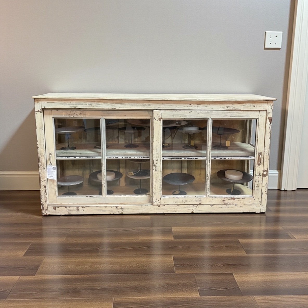 Sideboard mit Glasschiebetüren - Image 2