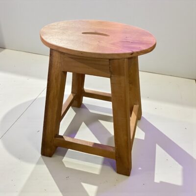 Sitzhocker - Schemel aus Sheeshamholz