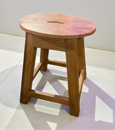 Sitzhocker - Schemel aus Sheeshamholz