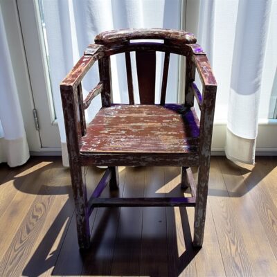 Vollholz Sessel “Gandhi“ Shabby Chic