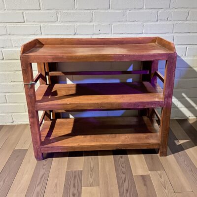 Regal aus Vollholz/ Sheeshamholz