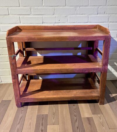 Regal aus Vollholz/ Sheeshamholz