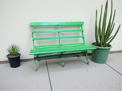 Gartenbank aus Indien