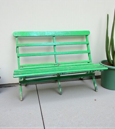 Gartenbank aus Indien