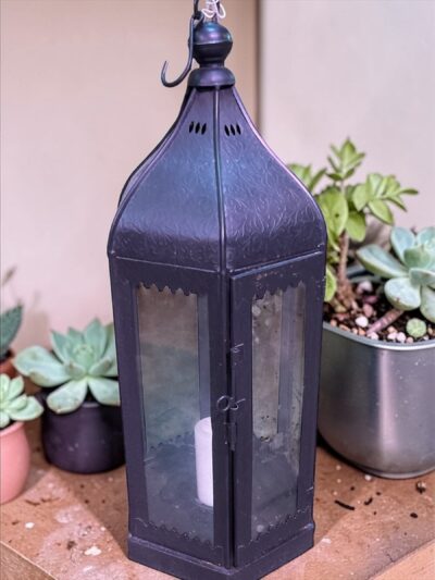 Vintage Metall Laterne