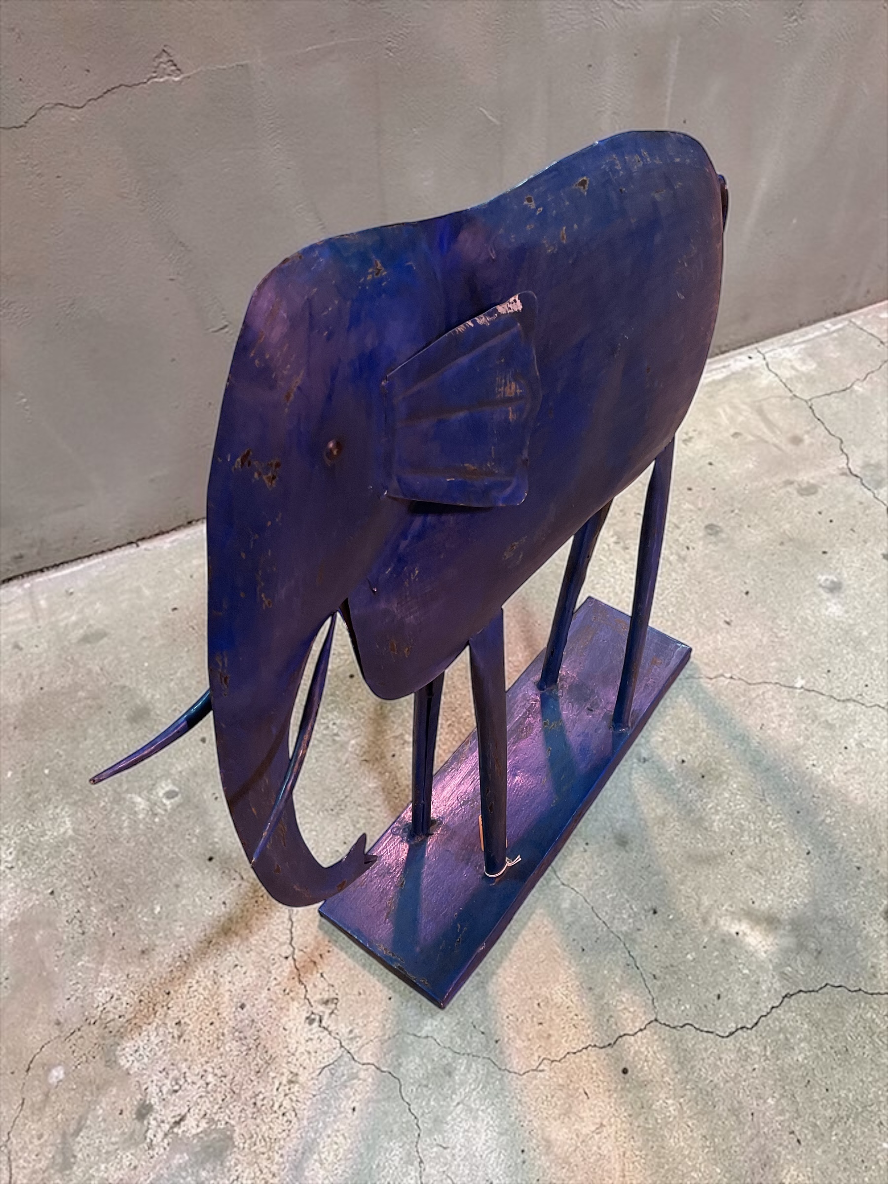 Blauer Eisen Elefant - Image 4