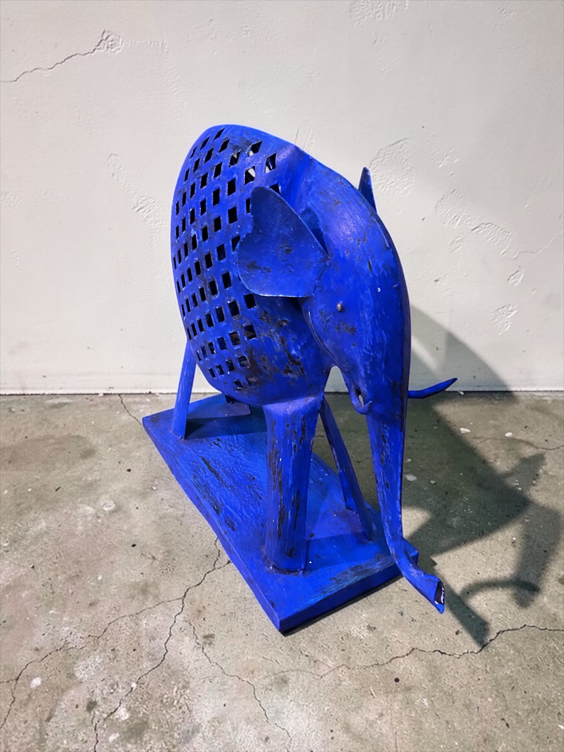 Blauer Eisen Elefant - Image 2