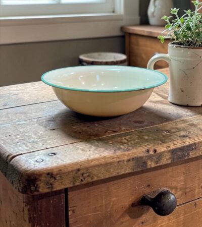 Original Schwedisch Email Geschirr