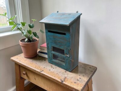 Post office box, wooden