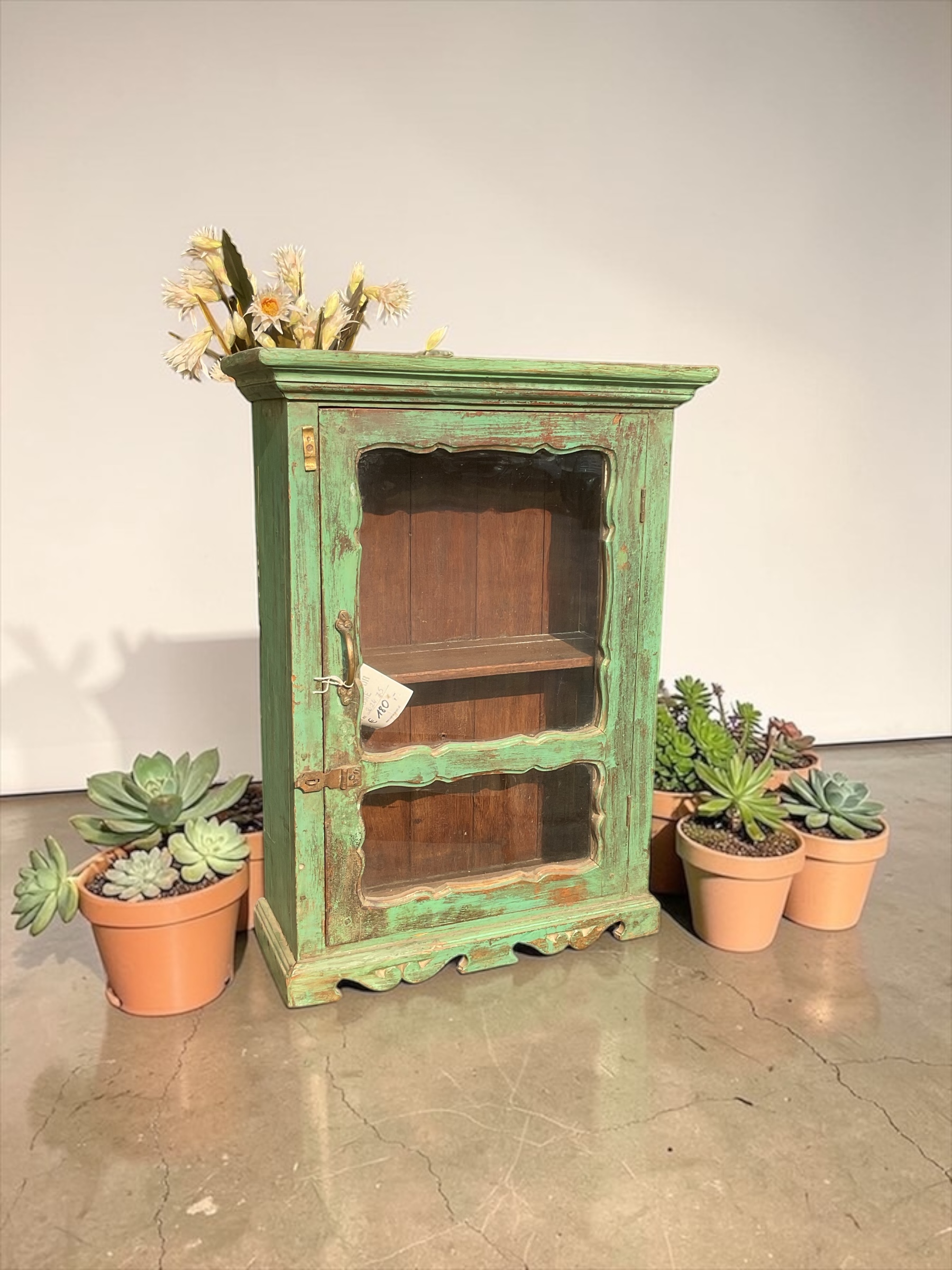 Grüner Wandschrank - Image 3