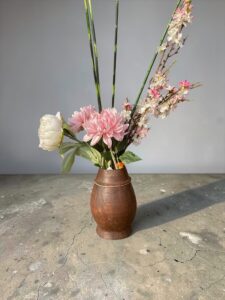 Vintage Holzvase