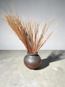 Metallvase