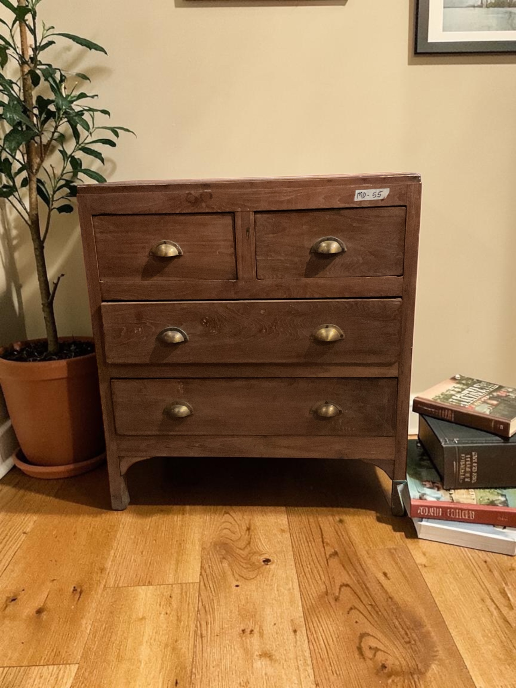 Holzkommode mit Schubladen - Image 2