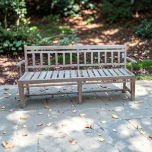 Gartenbank aus Holz