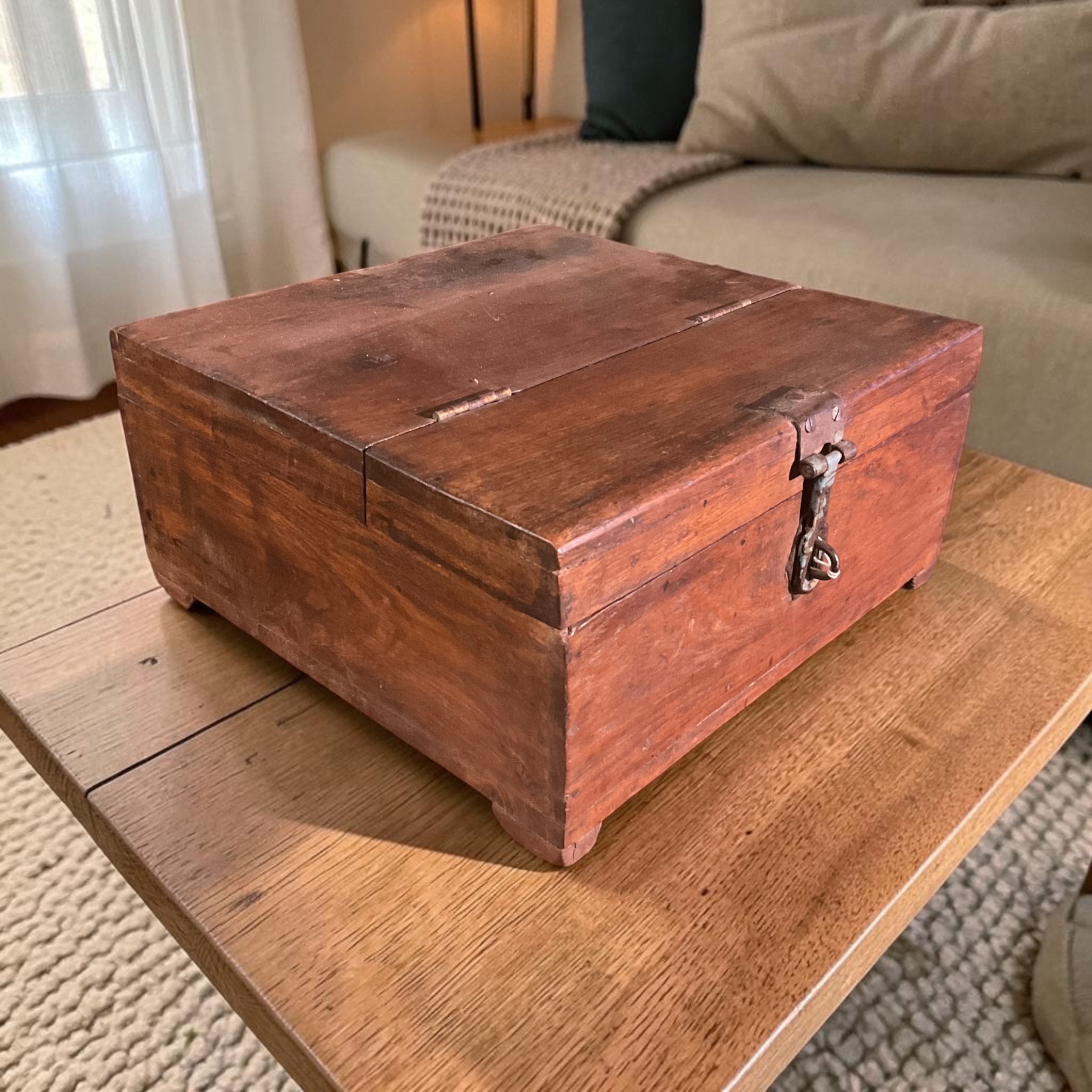 Holzbox mit Fächereinteilung – Bild 3