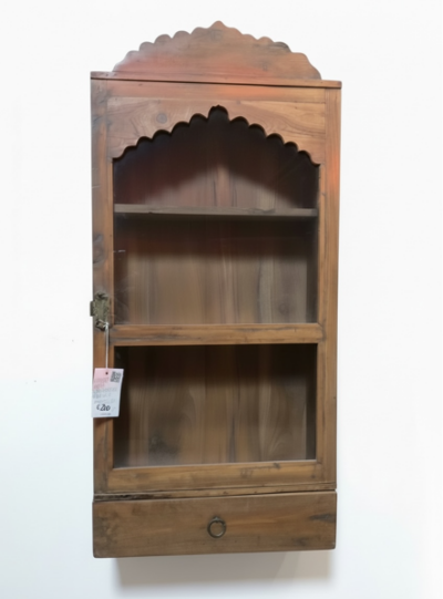 Kleines Holz-Hängekästchen, braun