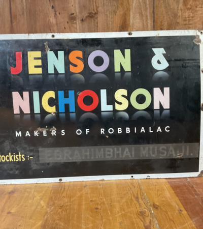 Jenson & Nicholson - Original Emailleschild