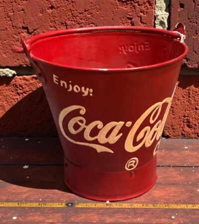Vintage Coca Cola Kübel/Eimer, Small