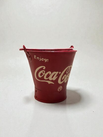 Vintage Coca Cola Kübel/Eimer, Small